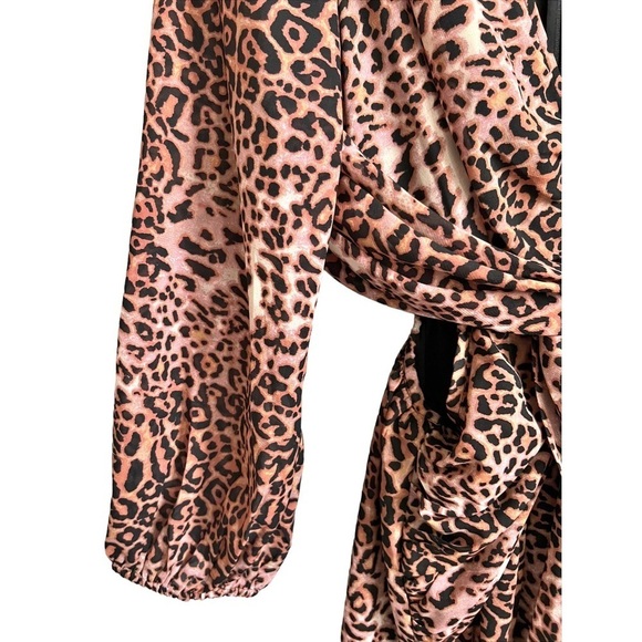 Anthropologie Ranna Gill Printed Cut Out Midi Boho Dress Size Small - Picture 10 of 10